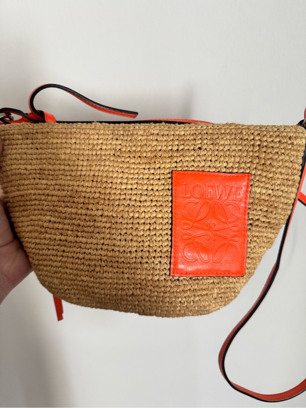 Loewe x Paula's Ibiza Raffia Pochette